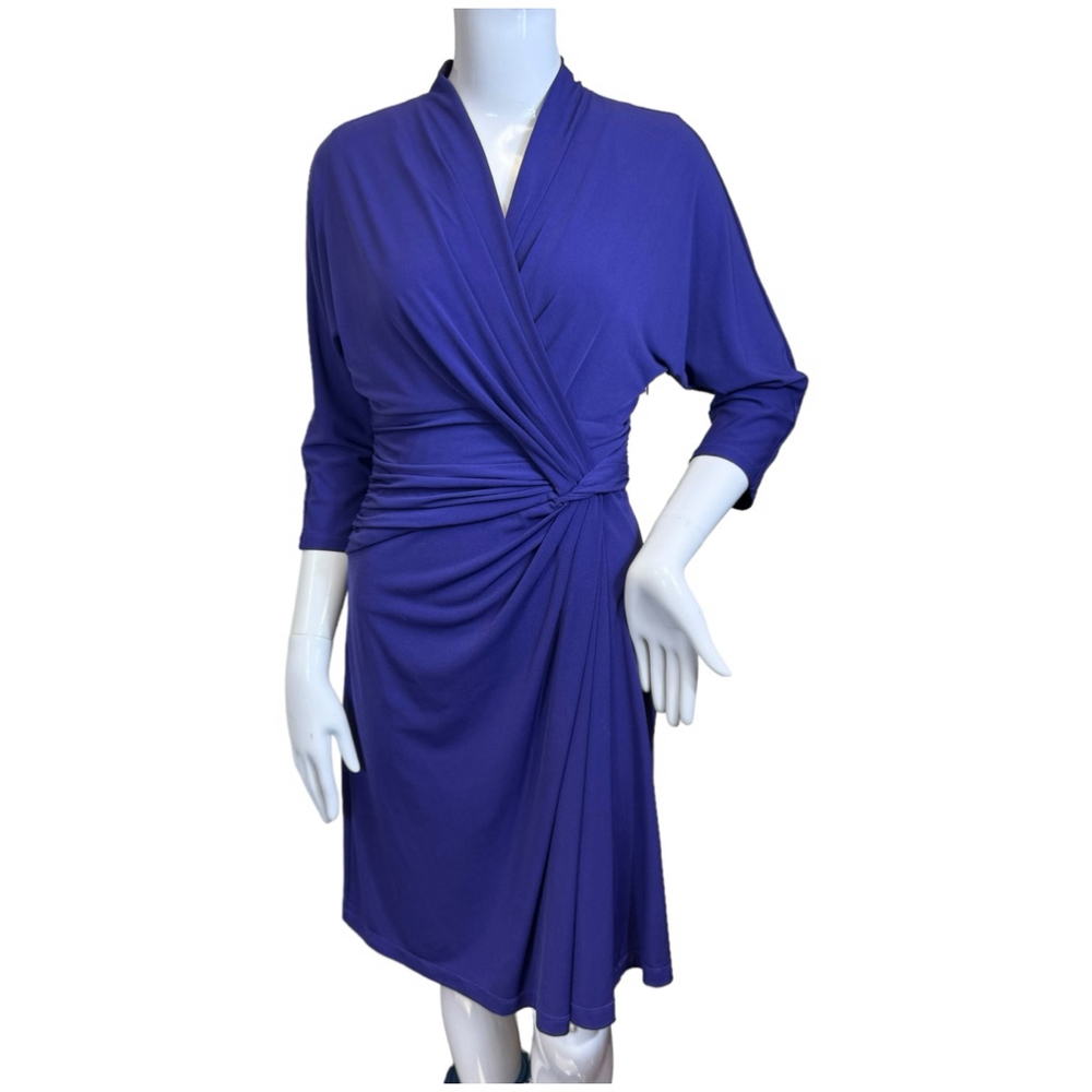 Suzi Chin for Maggy Boutique Size 4 blue dress